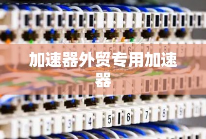 加速器外贸专用加速器