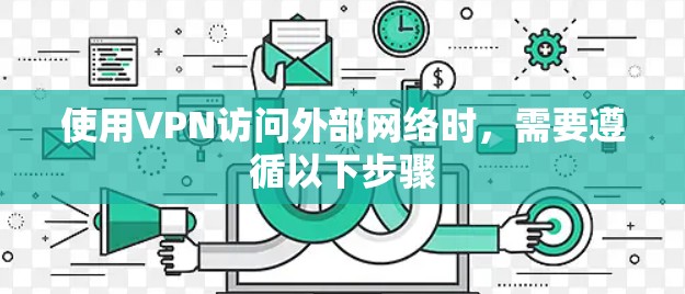 使用VPN访问外部网络时，需要遵循以下步骤
