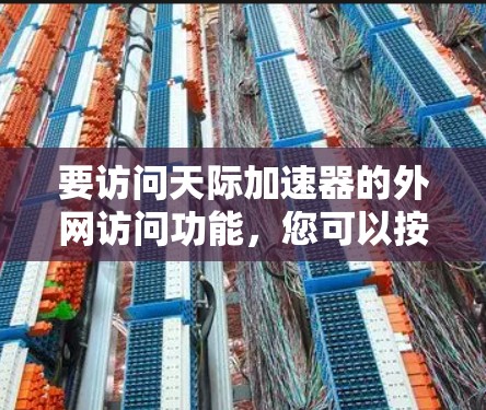 要访问天际加速器的外网访问功能，您可以按照以下步骤操作