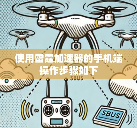 使用雷霆加速器的手机端操作步骤如下