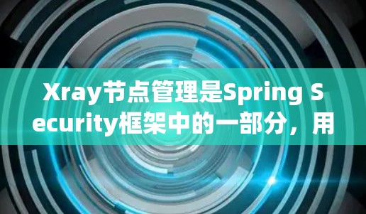 Xray节点管理是Spring Security框架中的一部分，用于在Spring应用中管理Spring Security节点，以确保应用程序的安全性。以下是对该主题的详细分步指南