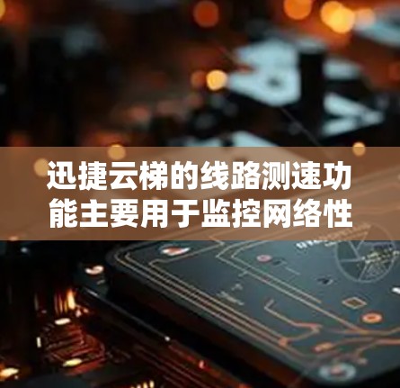 迅捷云梯的线路测速功能主要用于监控网络性能，帮助用户评估网络的稳定性、流量和带宽情况。以下是关于迅捷云梯线路测速的一些关键信息和使用步骤
